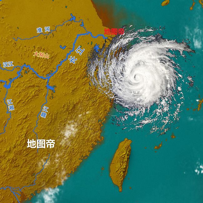 台风“灿都”为何受阻吕宋岛，贴着台湾岛去了上海？ - 8