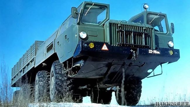 图说：MAZ-543系列重型车辆发展史“苏联红色驮马”的暴力美学 - 18