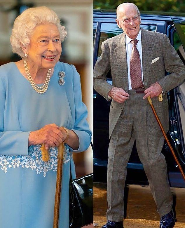 95岁英女王首次承认老了！穿碎花裙拄着拐杖亮相，瘦好多令人担忧 - 6
