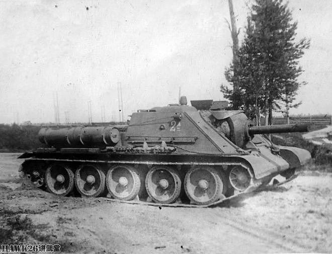 苏联SU-122M自行火炮 鲜为人知的双口径设计 沉睡在档案中80年 - 14