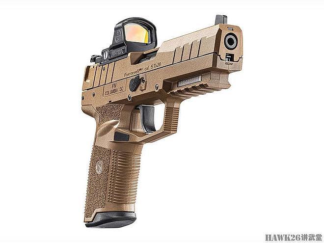 FN美国公司新型5.7mm手枪 整体设计全面升级 可安装红点瞄准镜 - 4