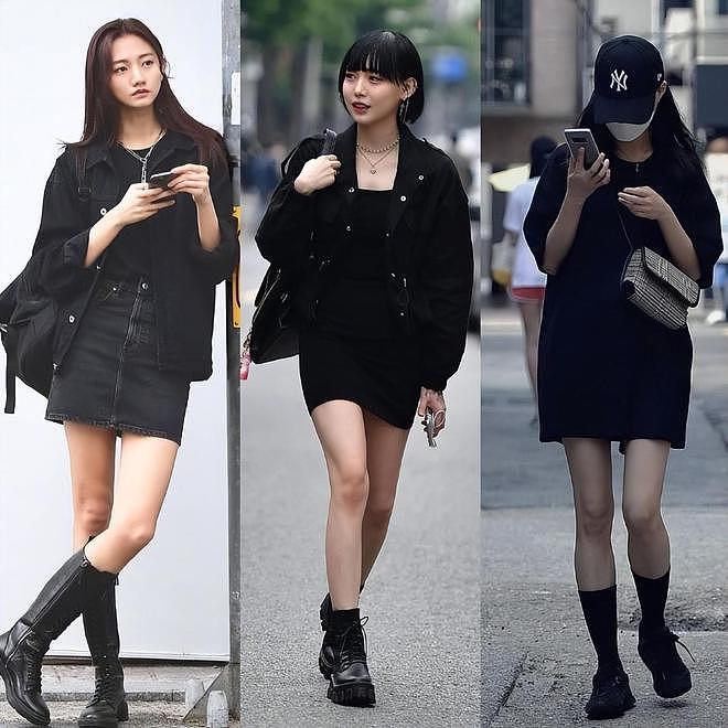 看韩国妹子穿成熟的服装，总能学到高级的搭配，回头率挺高的 - 1