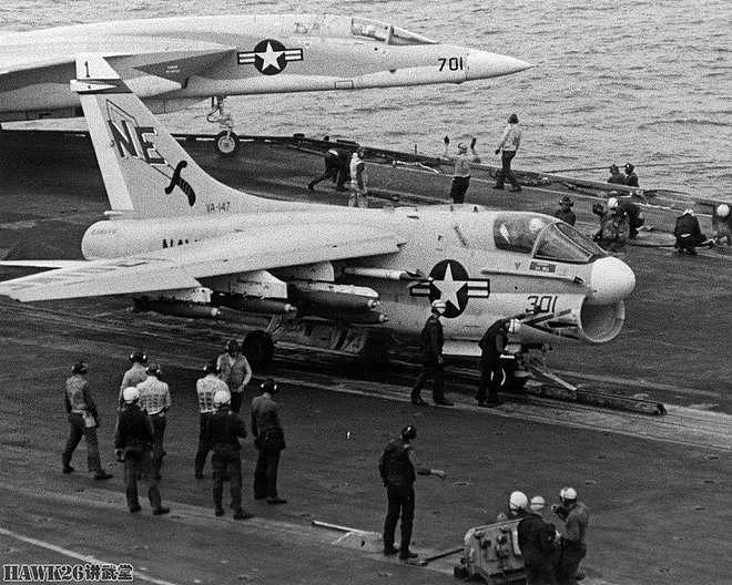 图说：A-7“海盗II”攻击机 美国航母铁拳 仅用三年就服役的传奇 - 9