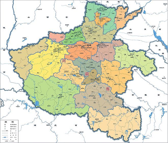 中原地带的大行政区，曾长期以黄河为界，是从何时跨越黄河南北的 - 1