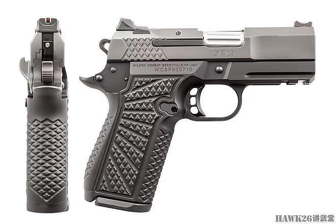 评测：威尔森战斗公司SFX9 3.25 15发手枪 全尺寸握把超紧凑手枪 - 4
