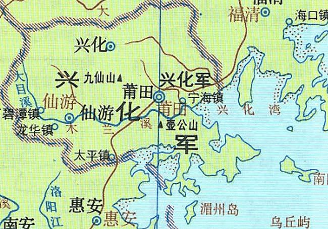 仅辖1县的福建莆田市，历史上它的面积就这么小吗，是如何导致的 - 4