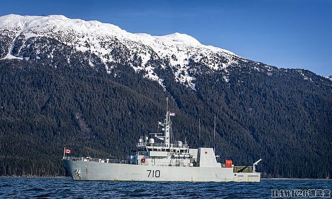 加拿大扫雷舰参加“北极边缘”联合军演 潜水员搜索并排除水雷 - 1
