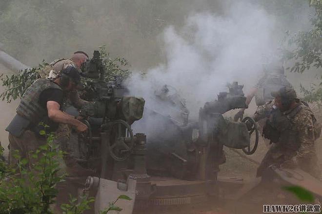 乌克兰国防部发布M777超轻型榴弹炮作战照片 美澳总共援助24门 - 7