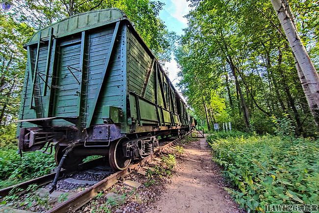 图说：圣彼得堡附近的装甲列车展示区 纪念卫国战争期间传奇部队 - 4