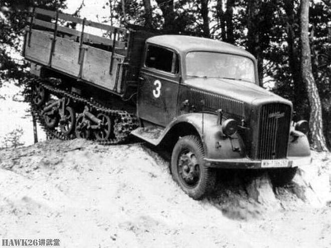 图说：欧宝“闪电”3吨卡车 纳粹德军“闪电战”背后的最大功臣 - 5