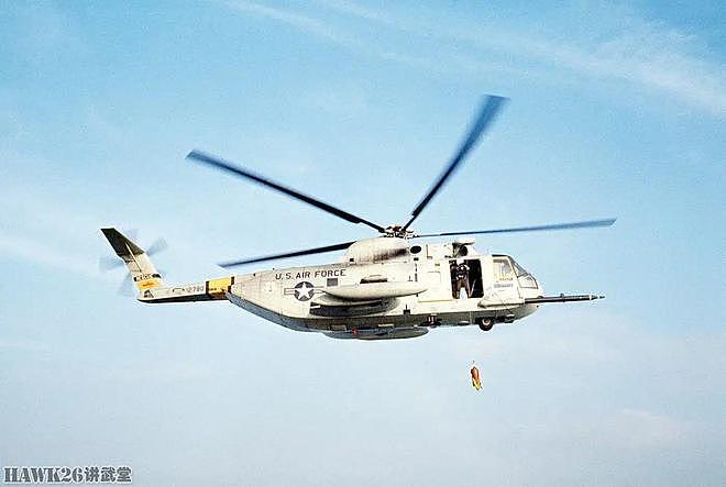 西科斯基HH-3E“欢乐绿巨人”越战期间拯救跳伞飞行员的大天使 - 2