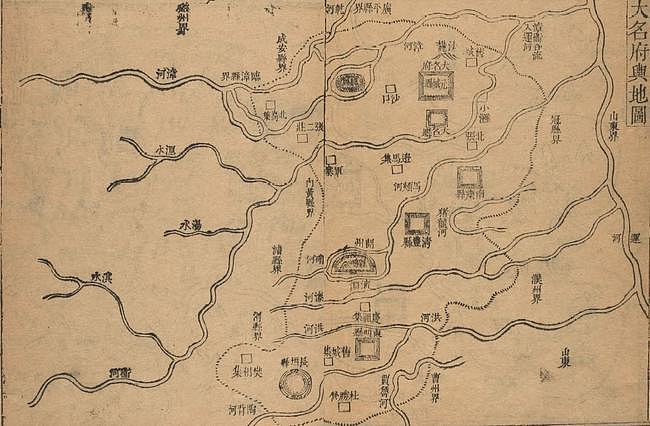 清朝北方的府很少有双附郭县，但大名府却是，与南方相比有何不同 - 10