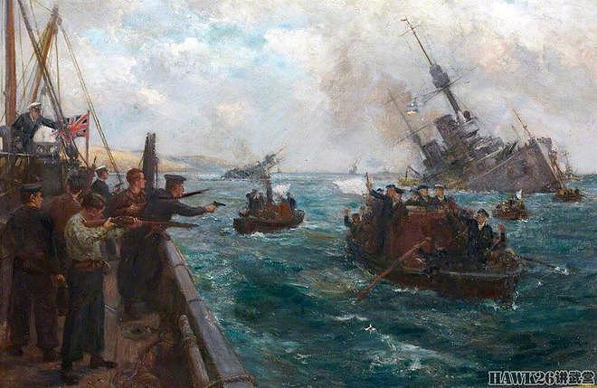 105年前 德国公海舰队在英国斯卡帕湾自沉 历史最大规模自沉事件 - 12