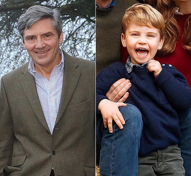 路易王子4岁生日照来啦！穿灰毛衣成小帅哥，长得像外公比乔治帅 - 7
