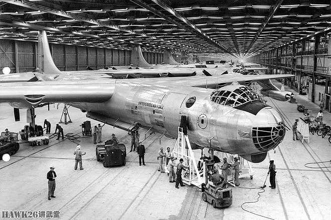图说：康威尔B-36“和平缔造者”重型轰炸机 防御机炮却导致坠机 - 7