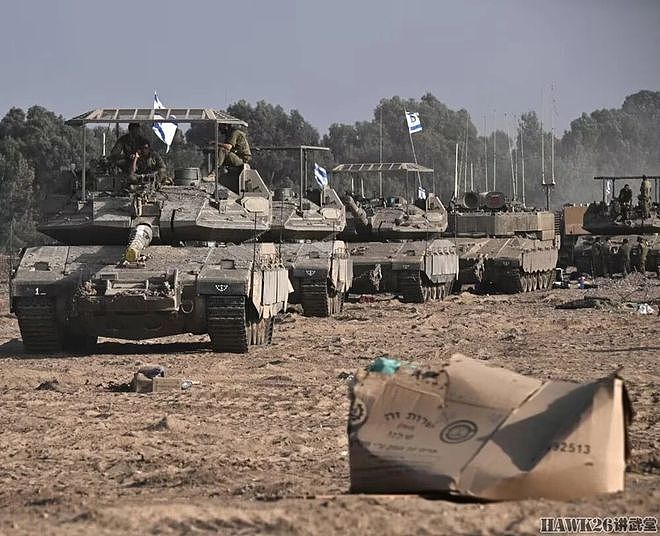 浅析：中国记者拍摄到以色列梅卡瓦坦克最新变化 又增加防磁条带 - 3