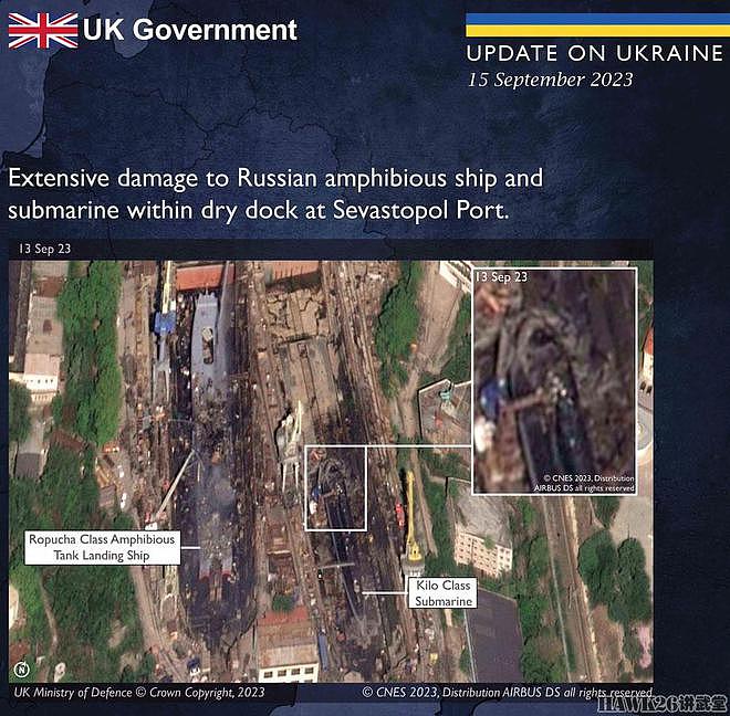 乌克兰巡航导弹重创俄罗斯“基洛”级潜艇 干船坞或损坏 影响深远 - 6