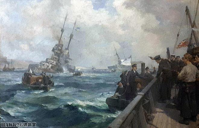 105年前 德国公海舰队在英国斯卡帕湾自沉 历史最大规模自沉事件 - 11