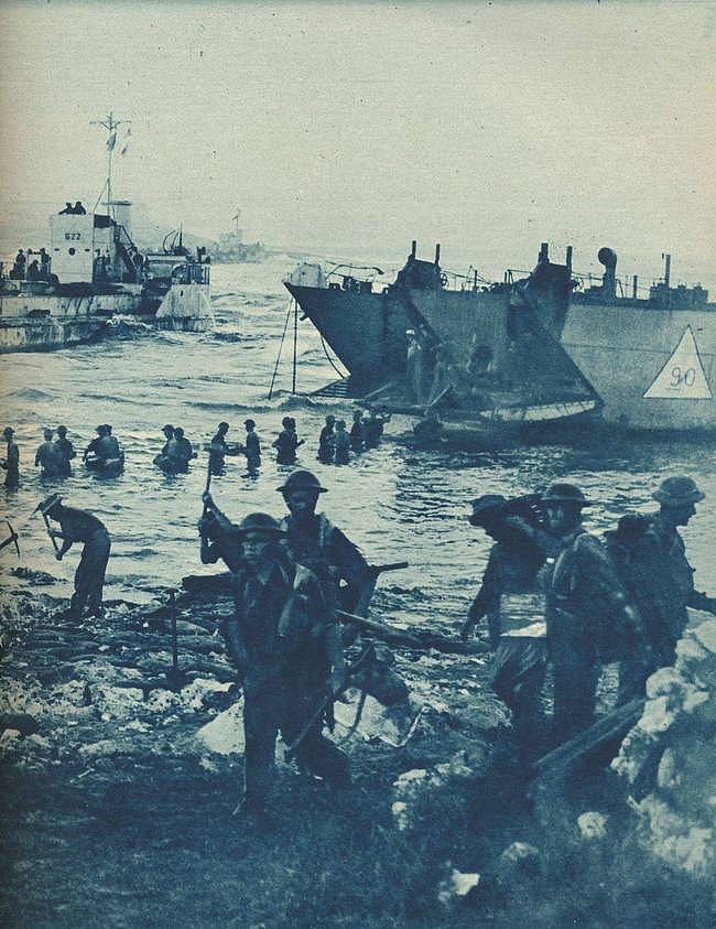 二战最大规模登陆战 美英军队攻占西西里岛 - 5