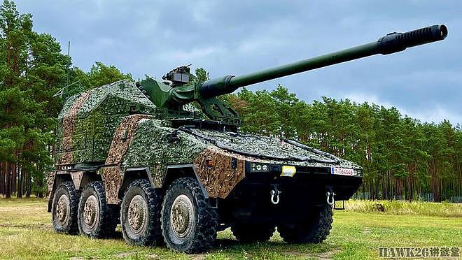 英国德国联合研发下一代155mm自行榴弹炮 轮式底盘 遥控炮塔模块 - 1