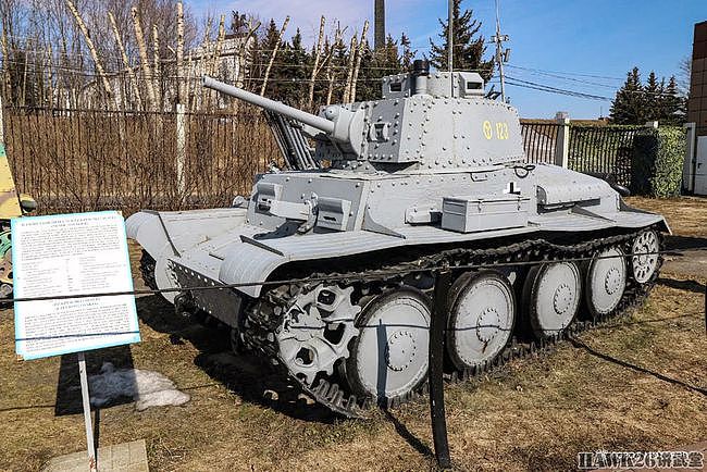 捷克斯洛伐克LT-38轻型坦克 成为德军制式装备 永远留在了俄罗斯 - 1