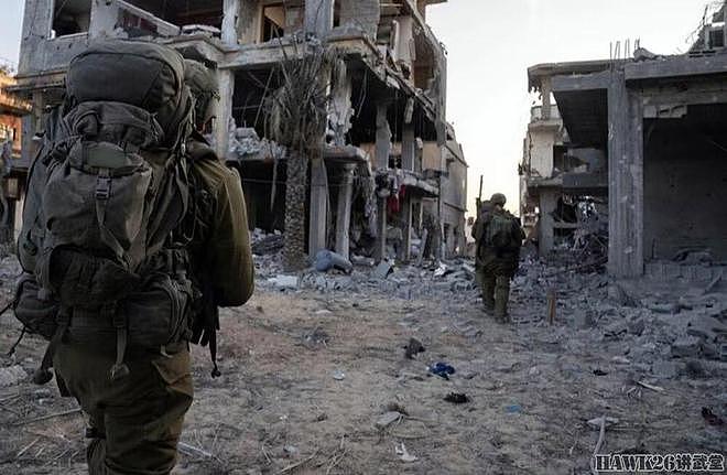 图说：以色列军队进攻加沙城区 双方在废墟中厮杀 上演残酷巷战 - 21