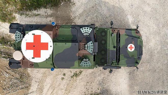 德国联邦国防军将接收的新一代装甲救护车 瑞士制造 6×6越野底盘 - 9