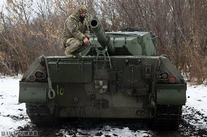 乌克兰第44机械化旅雪地训练 豹1A5坦克重新披挂上阵 将成为主力 - 2