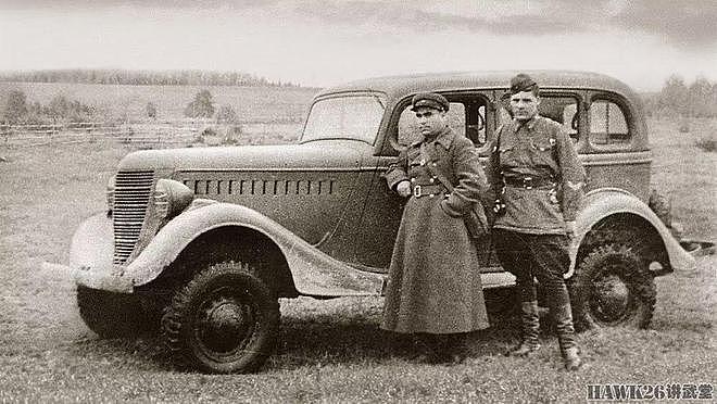图说：嘎斯-61 苏联第一款四轮驱动越野车 苏军将帅最钟爱的座车 - 8