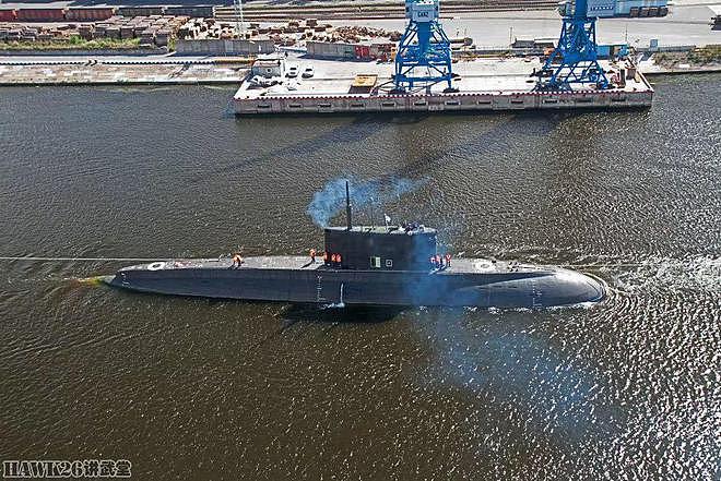 俄罗斯最新一艘“06363项目”常规潜艇开始海试 将交付太平洋舰队 - 5