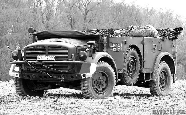 二战德军全轮驱动车辆 顶尖技术集于一身 希特勒座车改成移动邮局 - 13