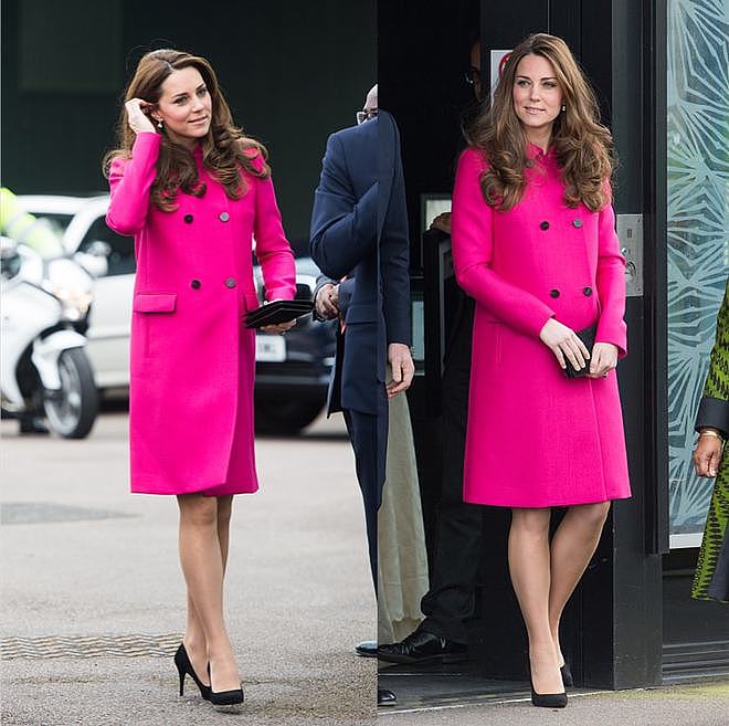 凯特王妃和丹麦王妃同框站着，相差10岁气质不相上下，穿搭好优雅 - 9