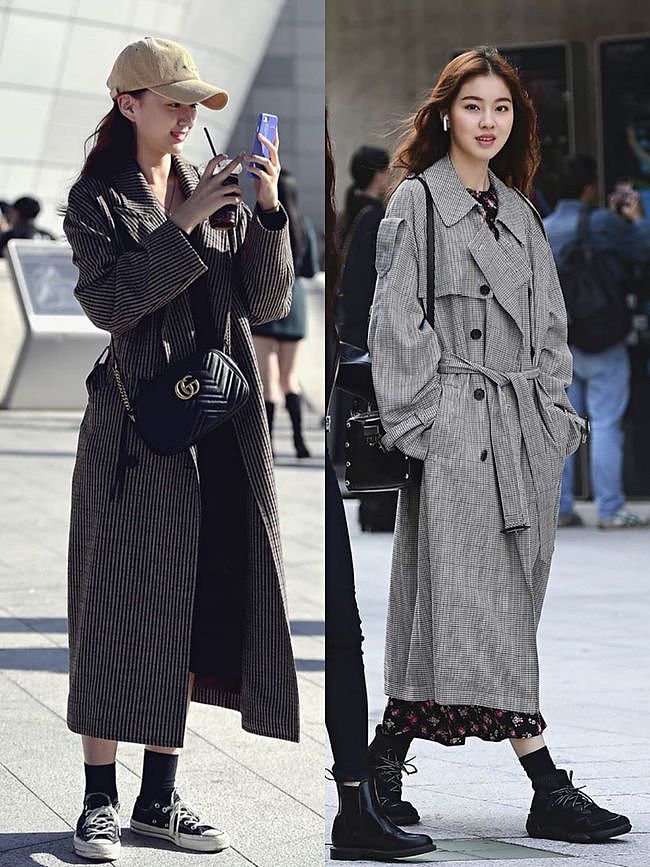 春季韩国街拍最爱这3件外套，这样穿尽显时髦范，省心还省力 - 9