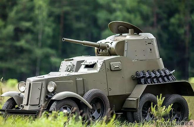 BA-10系列装甲车 配备45mm主炮 被苏军当作“廉价坦克”使用 - 5