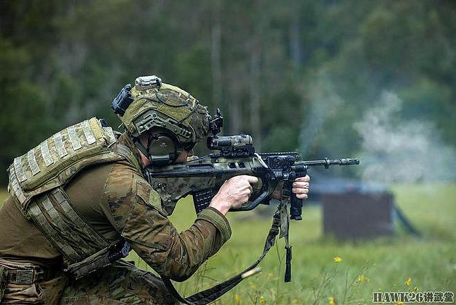 澳大利亚陆军实弹训练 最好的AUG登场 米尼米机枪悄然更换枪托 - 7