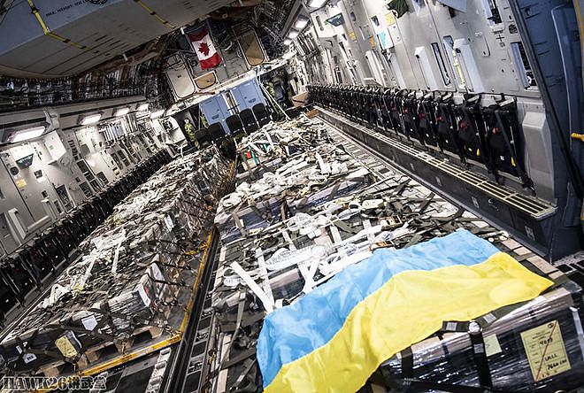 加拿大空军CC-177运输机为乌克兰运送武器装备 属于是千里送鹅毛 - 9