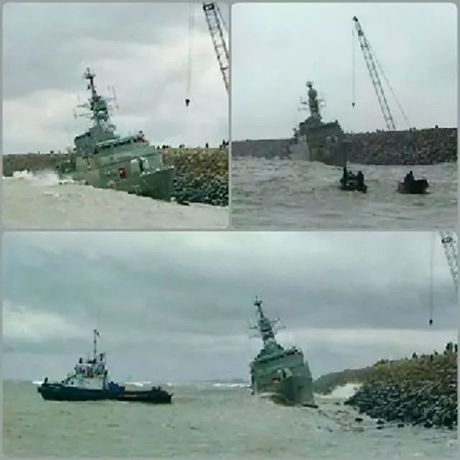 伊朗海军现代化遇挫，最新建造的“驱逐舰”，从干船坞上直接翻落 - 8