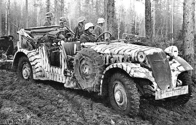 二战德军后轮驱动车辆 大众-82过于出色 将“桶车”变成专属名称 - 4