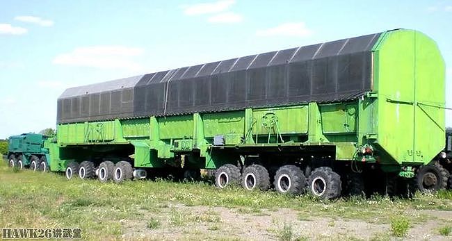 48个驱动轮：苏联战略火箭部队的巨型公路列车 专门运送洲际导弹 - 21
