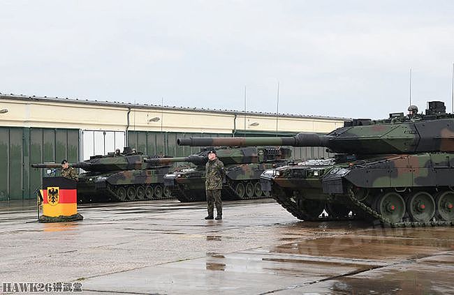 德军接收首批14辆豹2A7V主战坦克 新车体老炮塔 数量将达205辆 - 15