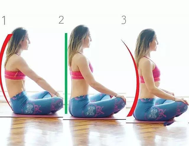 瑜伽坐姿总是弯腰弓背，坐不直？2个动作每次10分钟，坚持10天 - 3