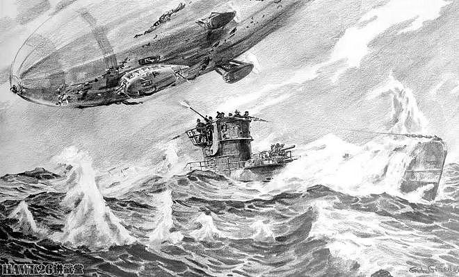 美国飞艇与德国潜艇的殊死战斗 二战最离奇交火事件 最终两败俱伤 - 1