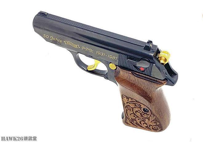 细看：瓦尔特PPK 50周年纪念款手枪 见证德国枪械制造的顶尖工艺 - 6