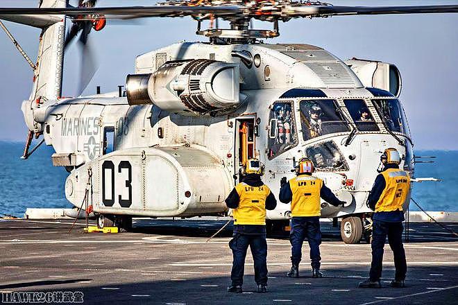 CH-53K“种马王”重型直升机舰载起降训练 被美军寄予厚望的明星 - 2