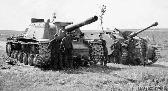 二战最危急时刻：苏军大口径自行火炮 被迫面对德国“虎”式坦克 - 5