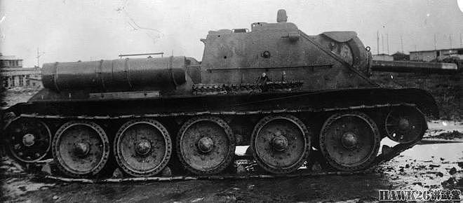 苏联SU-122M自行火炮 鲜为人知的双口径设计 沉睡在档案中80年 - 16