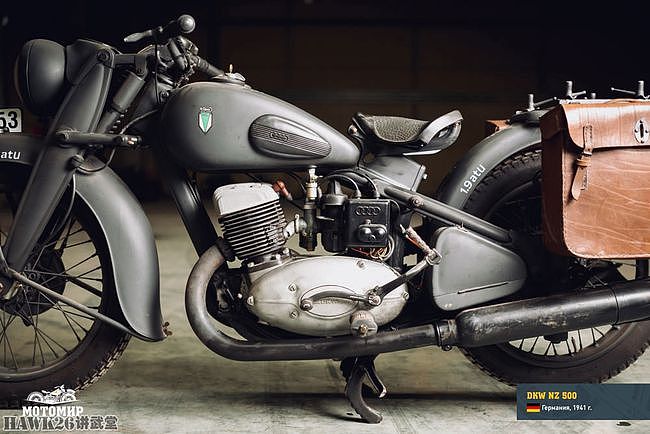DKW NZ500摩托车 二战德军重要装备 消逝在历史长河中的著名品牌 - 25