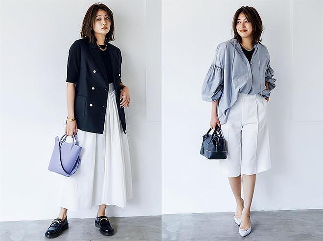 为什么？日本妹子“随便”穿，也能将经典黑白灰穿出时尚高级感 - 5