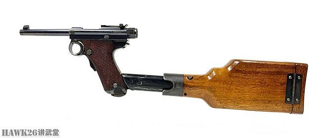 细看：南部A型手枪“日本勃朗宁”的第一个作品 可接驳木制枪托 - 3
