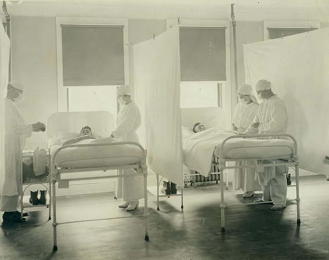 24张西班牙流感爆发时的老照片，展现了当时最真实的情况 - 23